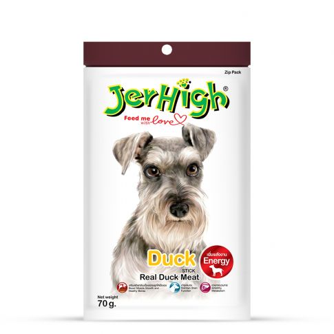 JerHigh Duck Dog Meaty Treat - 70 gm - Pack of 5