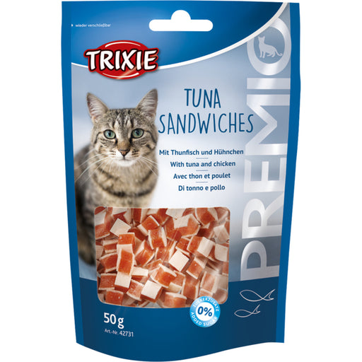 Trixie Premio Tuna Sandwiches Cat Treat  50 gm