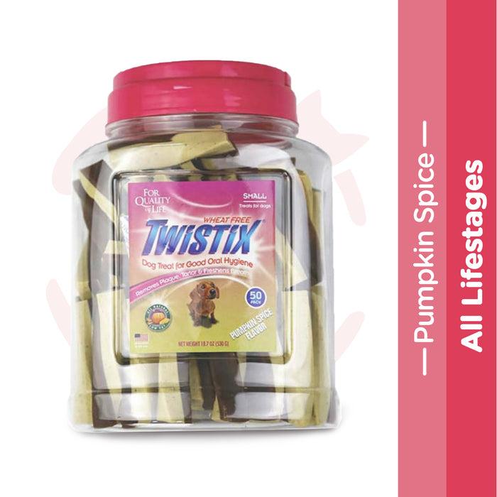 Twistix Canister Pumpkin Spice Small - 50 Sticks