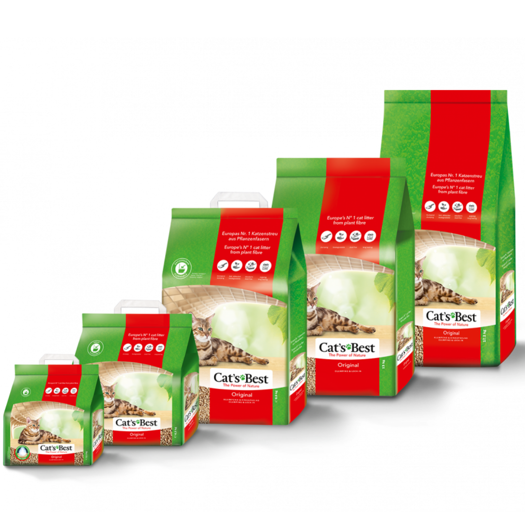 Cat's Best Cat Litter - Original (Clumping & Encapsulating Cat Litter)