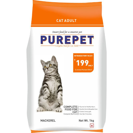 Purepet Dry Cat Food - Mackerel
