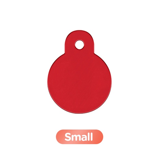 Personalised Petsy Pet Tag - Small Circle