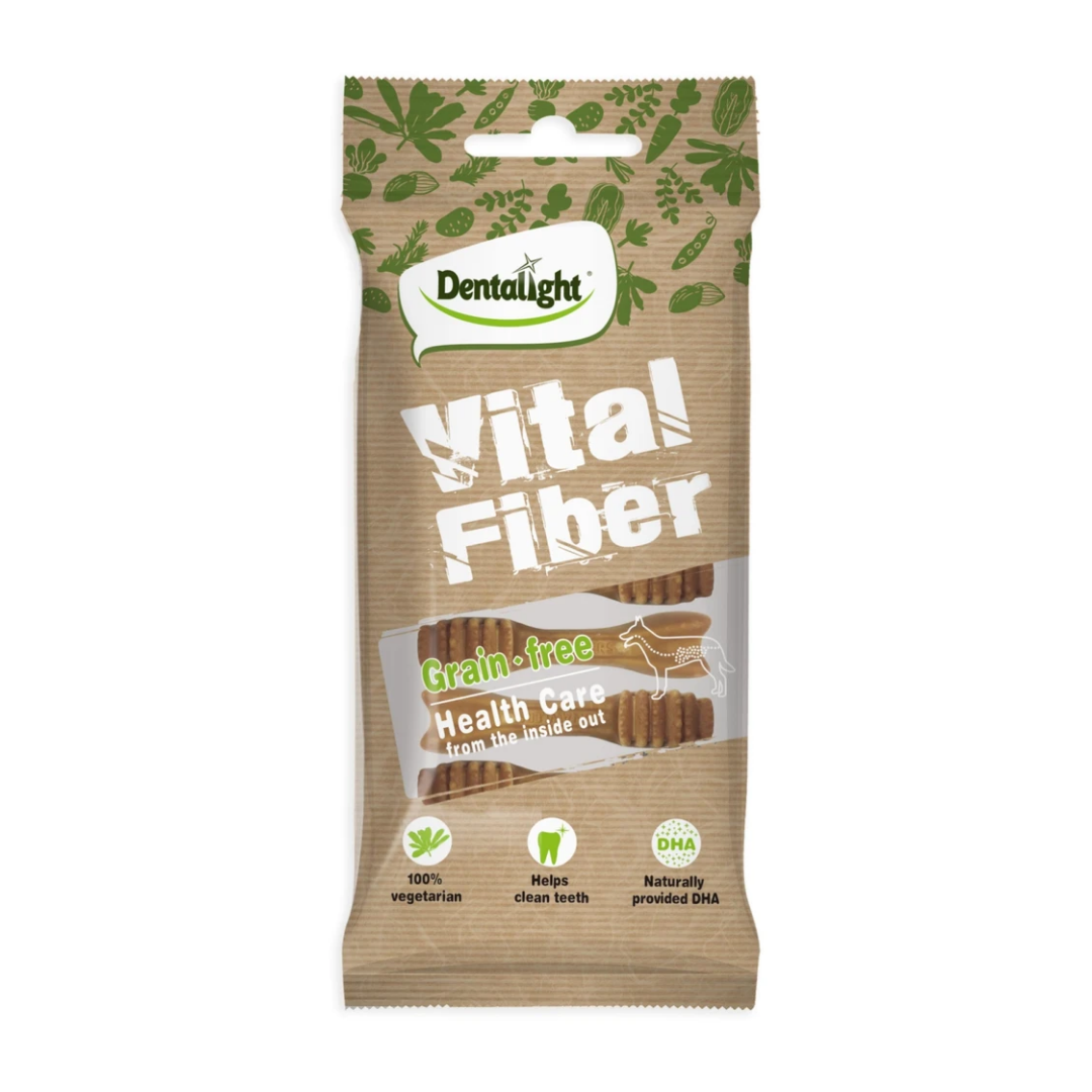 Gnawlers Dog Dental Treats - Dentalight Vital Fiber (Vegetarian)