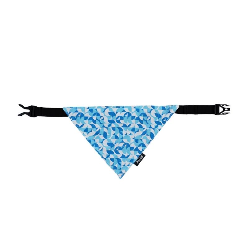 Petsy Bandana for Dogs - Blue Geometric