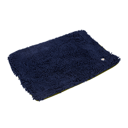 FOFOS Chenille Memory Foam Mat - Blue