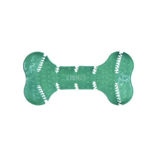 Kong Dog Toys - Squeezz Dental Bone (Teal)