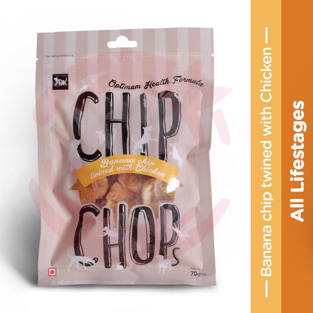 Chip Chops Dog Treats - Banana Chicken