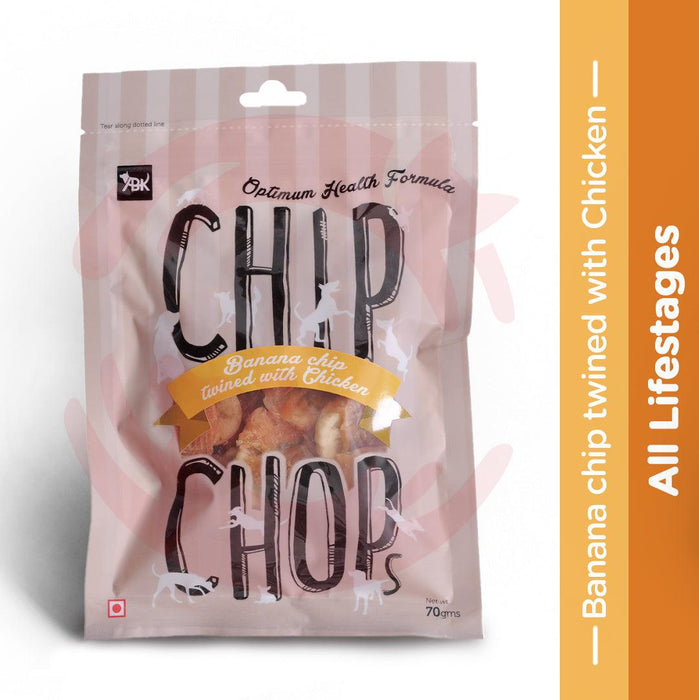 Chip Chops Dog Treats - Banana Chicken