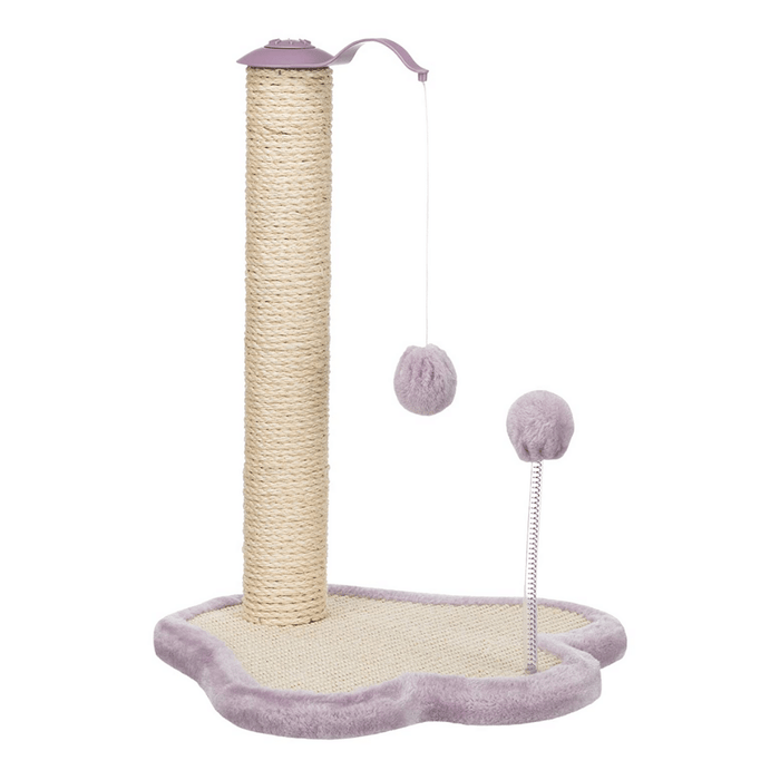 Trixie Junior Scratching Paw With Post (Lilac) for Kittens