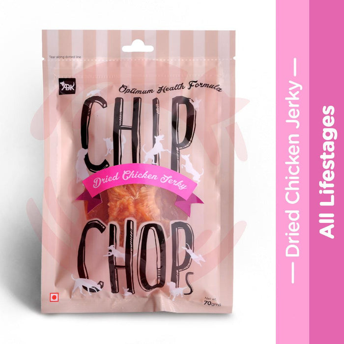 Chip Chops Dog Treats - Sun Dried Chicken Jerky
