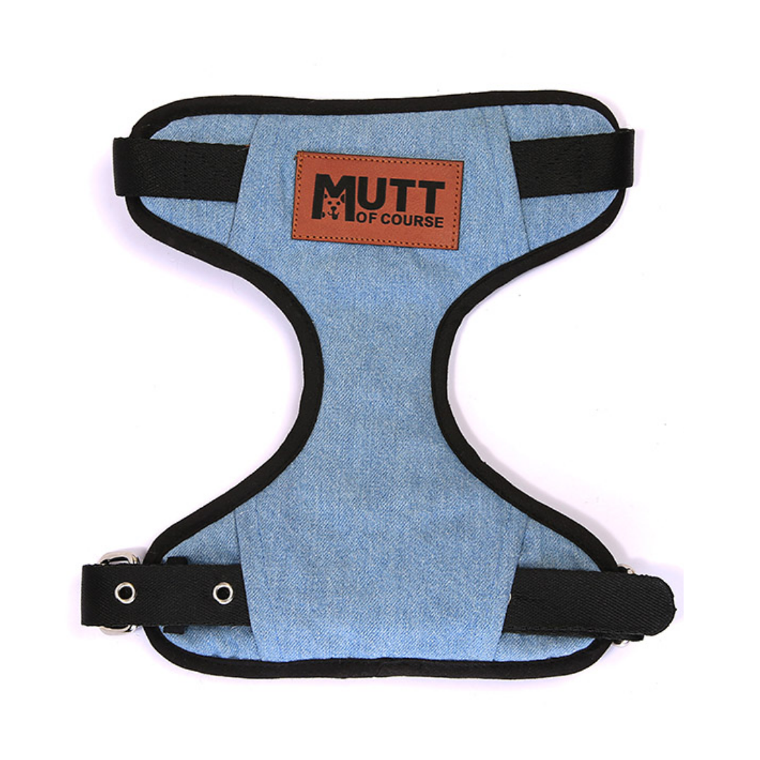 Mutt Of Course Light Denim Harness