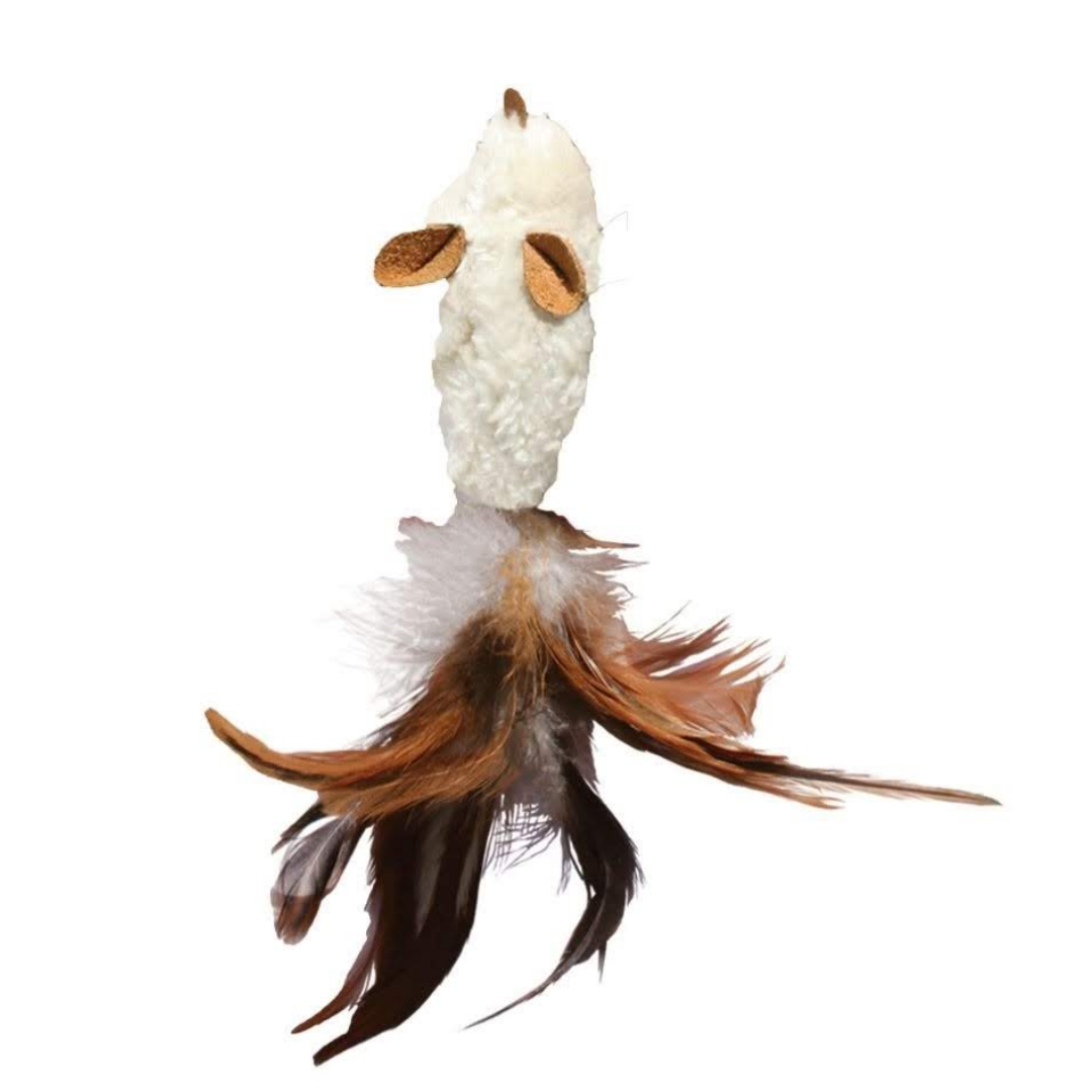 Kong Cat Toys - Feather Mouse