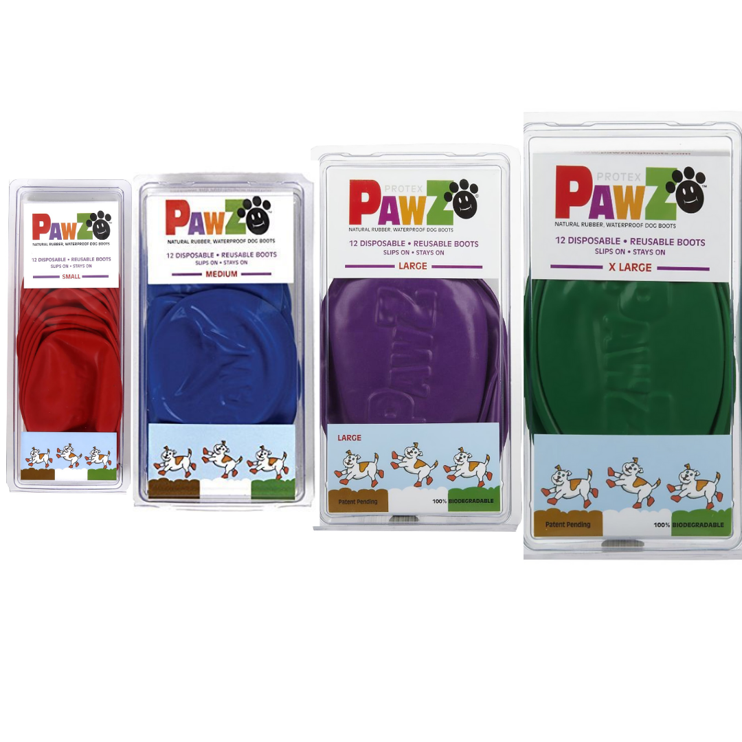 Protex Pawz Color - Reusable & Disposable Dog Boots