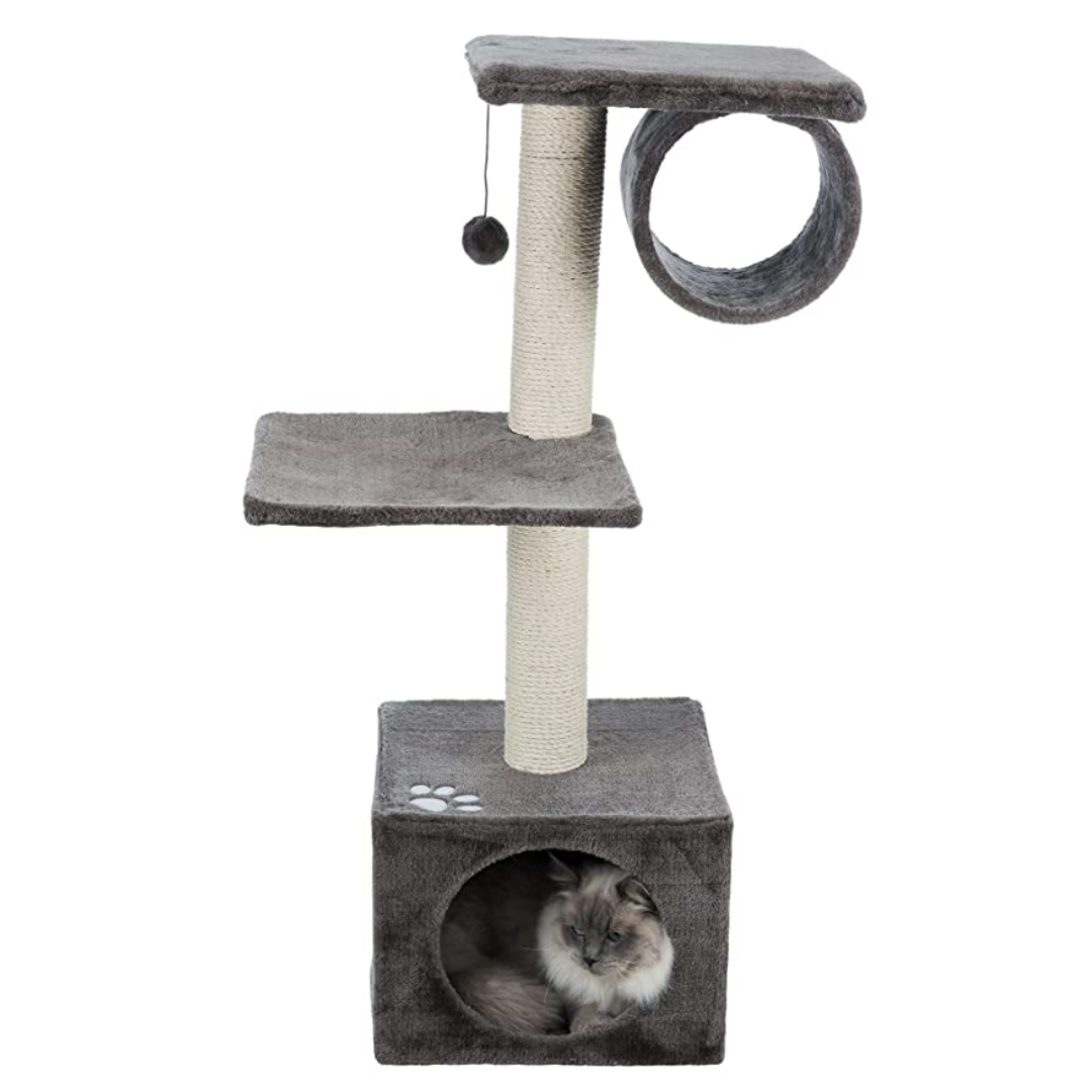 Trixie San Fernando Scratching Post - Platinum Grey