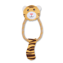 Becopets Dog Toys - Soft Hemp Rope Toys - Tiger