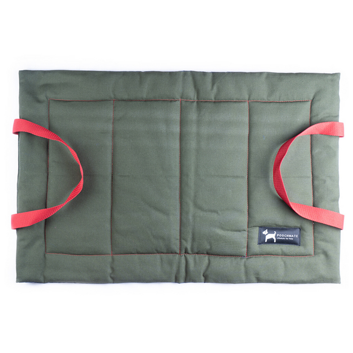 PoochMate Quilted Mat - Olive