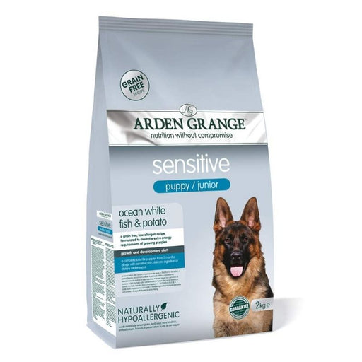 Arden Grange Dry Dog Food for Sensitive Puppies - Ocean Whitefish and Potato