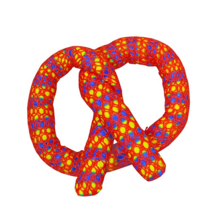 Petstages Cat Toys - Catnip Plaque Away Pretzel Cat Chew Toy