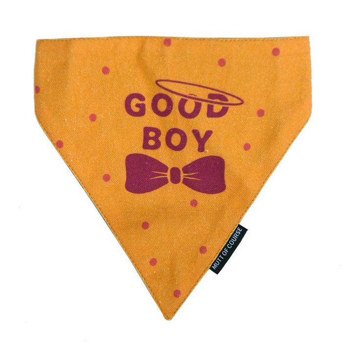 Mutt Of Course Dog Bandana - Good Boy