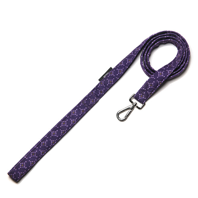 Petsy Bandhani Dog Leash - Purple