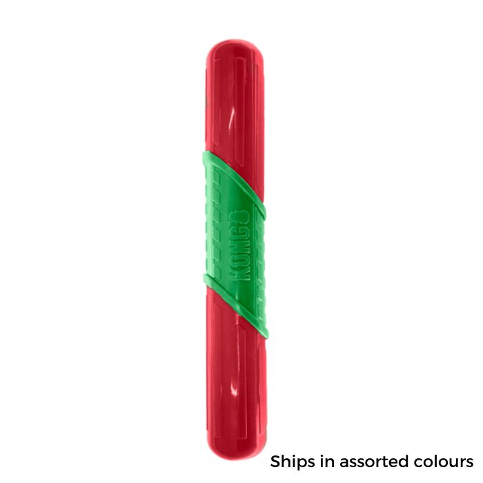 Kong Dog Toys - Holiday CoreStrength Rattlez Stick (Assorted) - Pack of 1 (Limited Christmas Edition)
