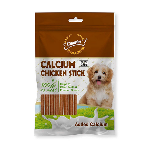 Gnawlers Dog Treats - Calcium Chicken Sticks