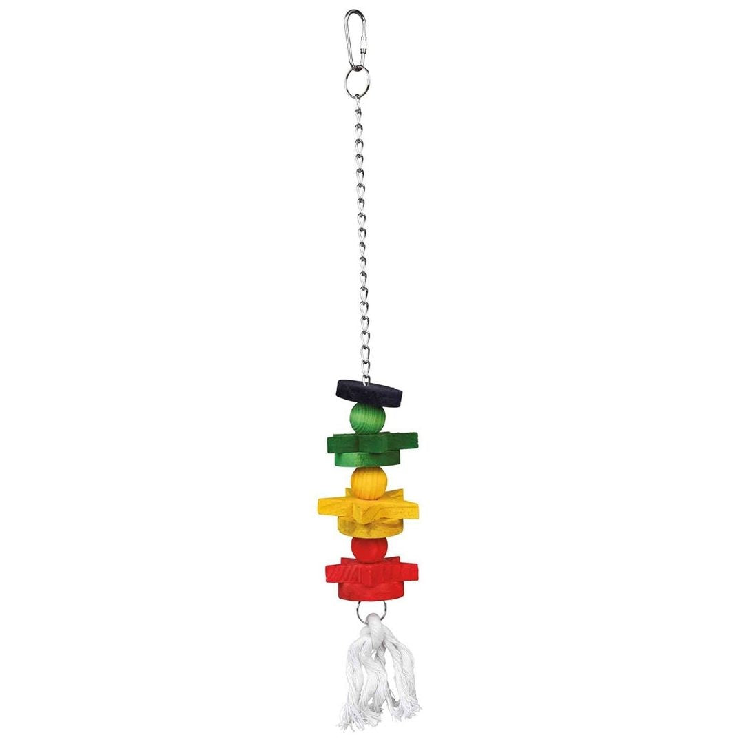 Trixie Colourful Wooden Bird Toy