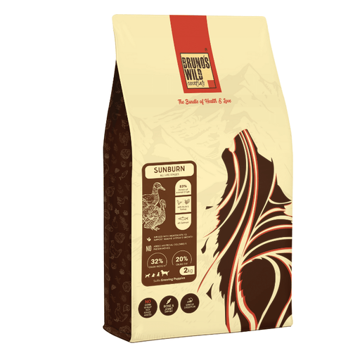 Bruno's Wild Essentials Dry Dog Food - Sunburn (Duck, Turkey, Salmon)