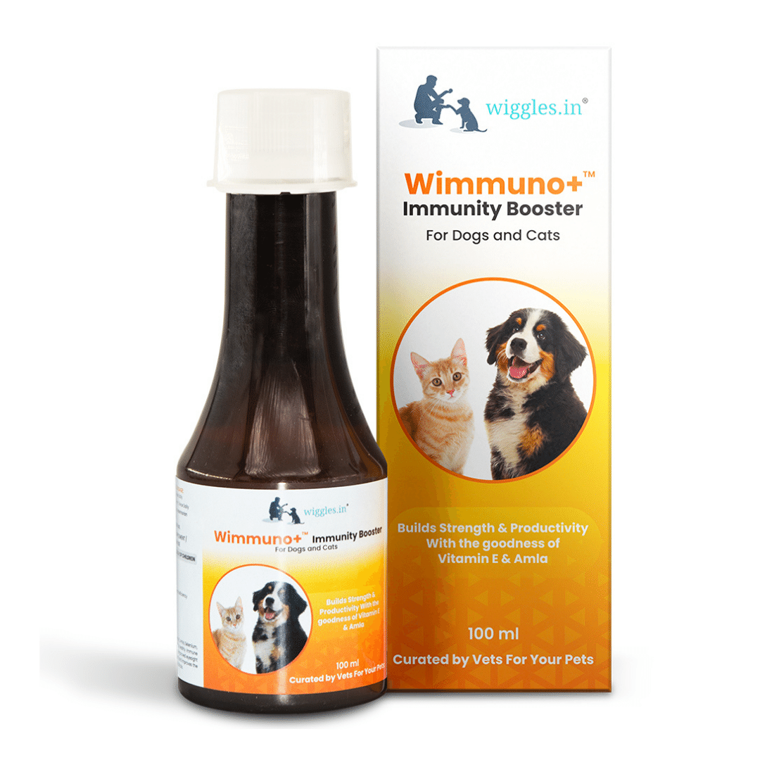 Wiggles Supplements for Cats & Dogs - Wimmuno+â„¢ Immunity Booster (100ml)