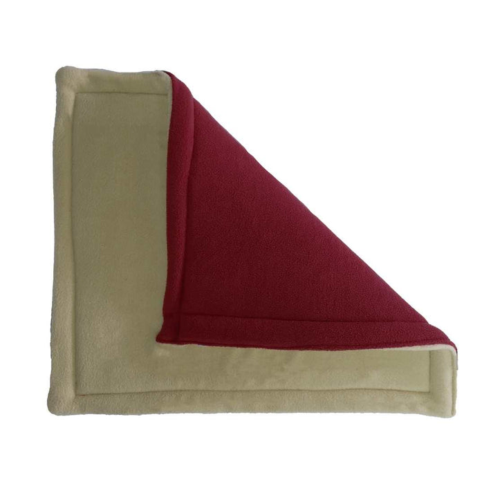 Hriku Cat Toys - Catnip Mat - Beige / Maroon