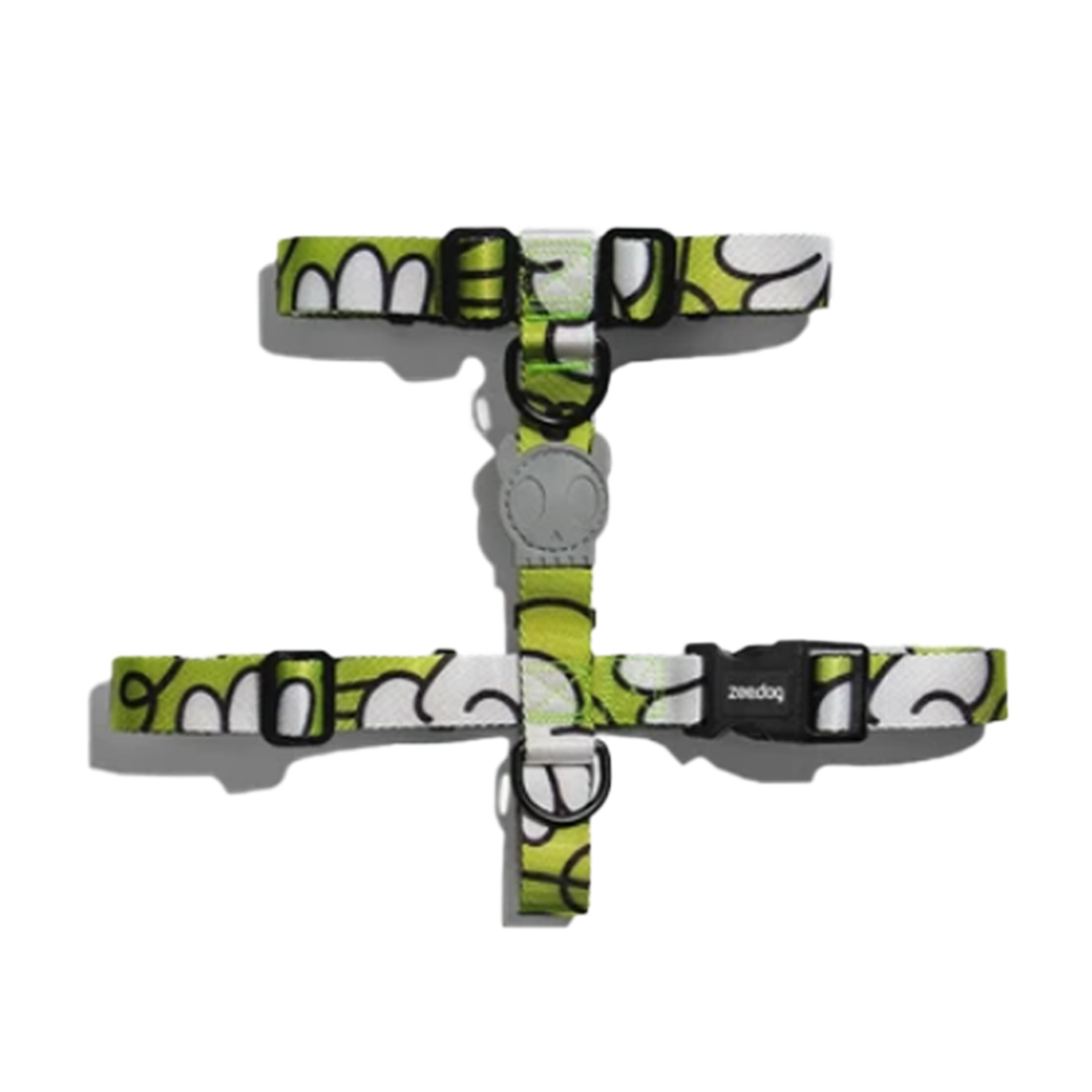 ZeeDog Dog H-Harness - Smash Artsy (Limited Edition) - S
