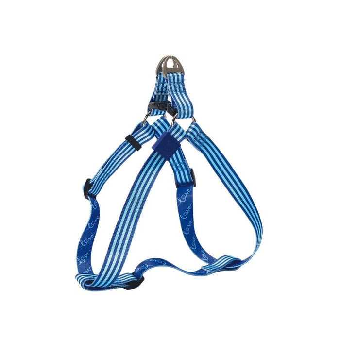 Barkbutler x Whoof Whoof Premium Printed Harness for Dogs - Space Blue