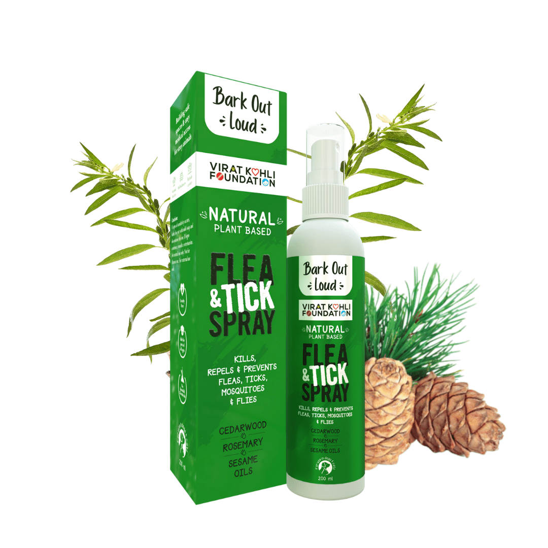 Bark Out Loud By Vivaldis Flea & Tick Spray for Cats & Dogs (200ml)