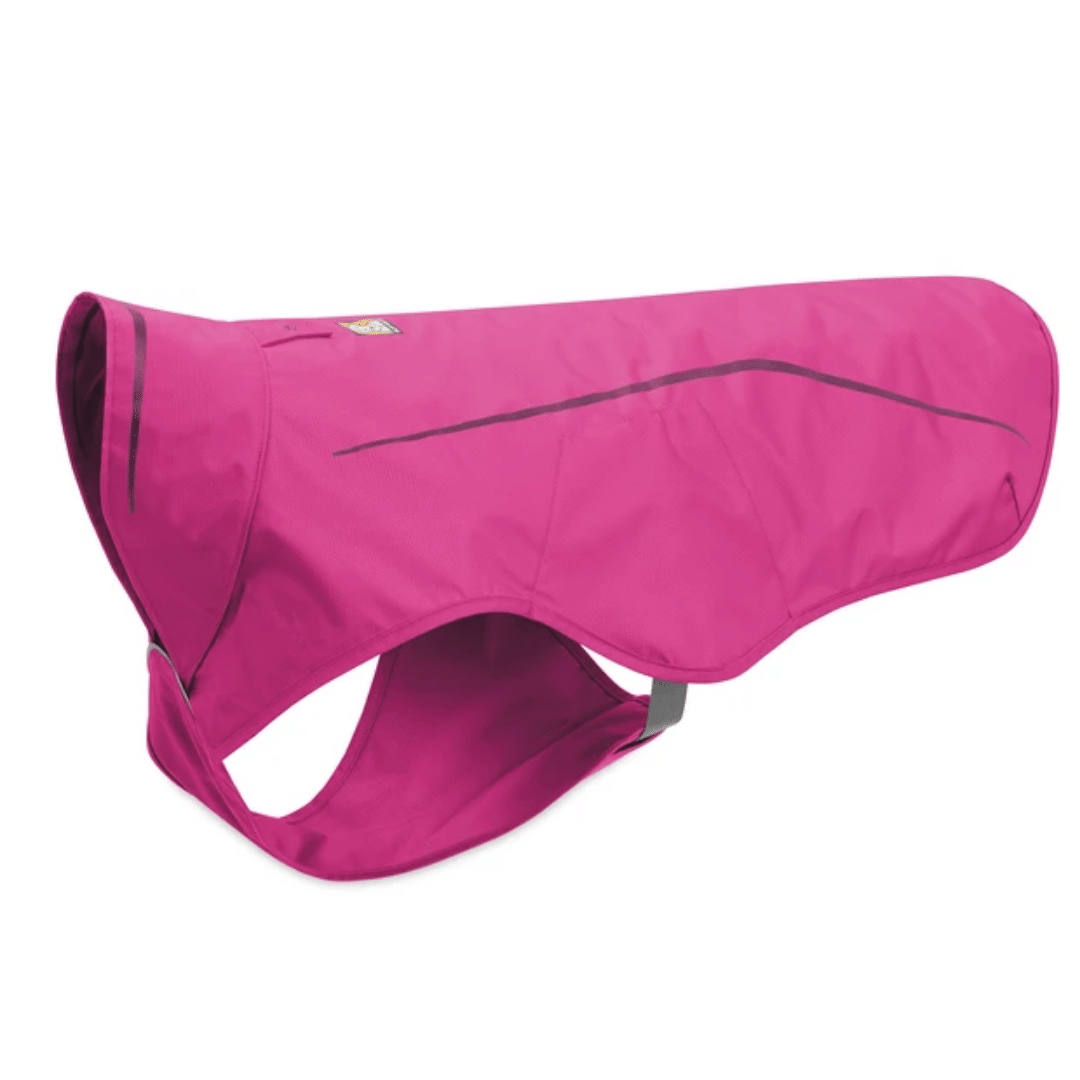 Ruffwear Sun Shower Dog Rain Coat - Alpenglow Pink