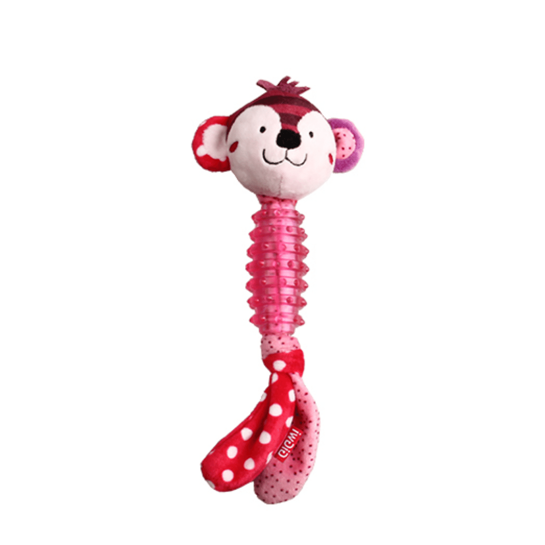 GiGwi Suppa Puppa Monkey - Plush/TPR