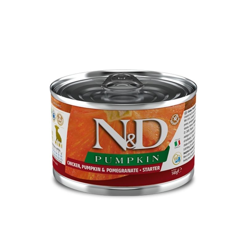 Farmina Wet Food - N&D Pumpkin Dog Chicken & Pomegranate Starter Puppy (6 pcs)