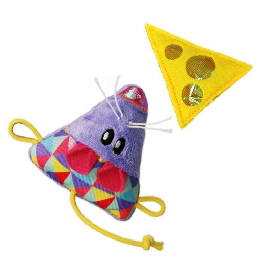 KONG Cat Toys - Crackles & Cheez Mouse 2pk