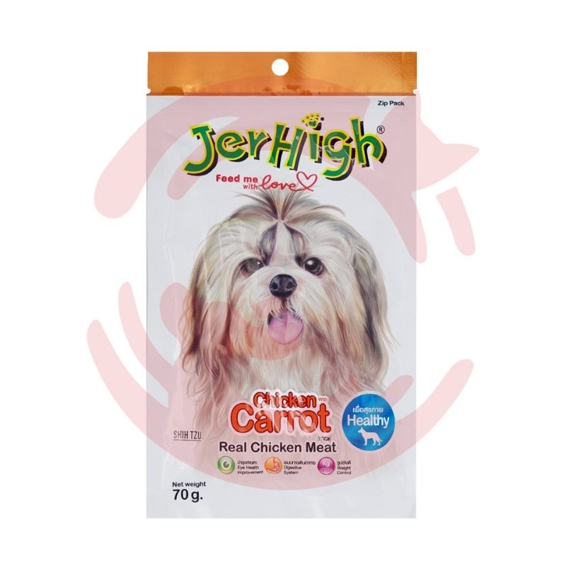 JerHigh Dog Treats - Chicken Carrot Stick