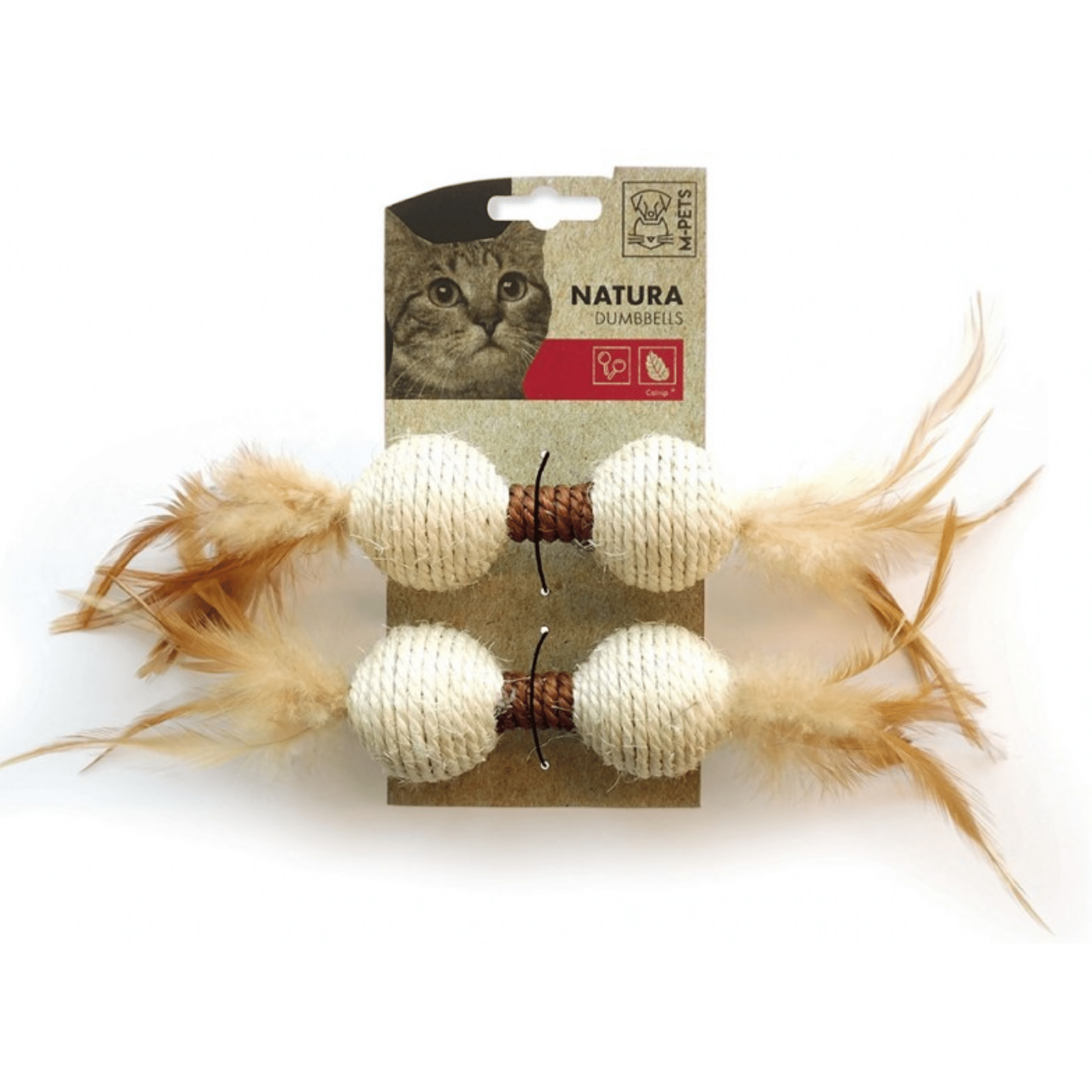 M-Pets Cat Toys - Natura Dumbell