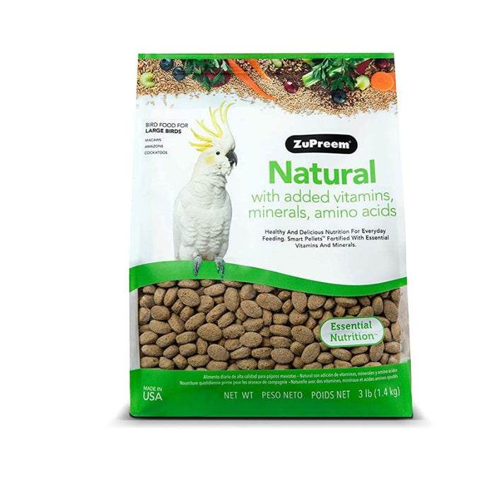Zupreem Natural Bird Food for Large Birds (1.4kg)