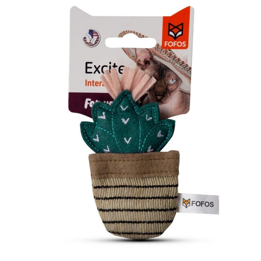 FOFOS Cat Toys - Dark Green Cactus