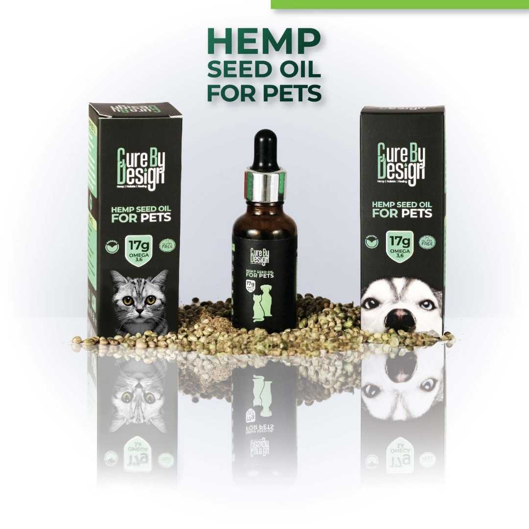 Cure By Design - Hemp Seed Oil (30ml)
