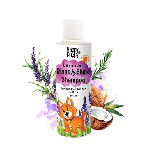 Happy Puppy Organics Dog Shampoo - Rinse and Shine