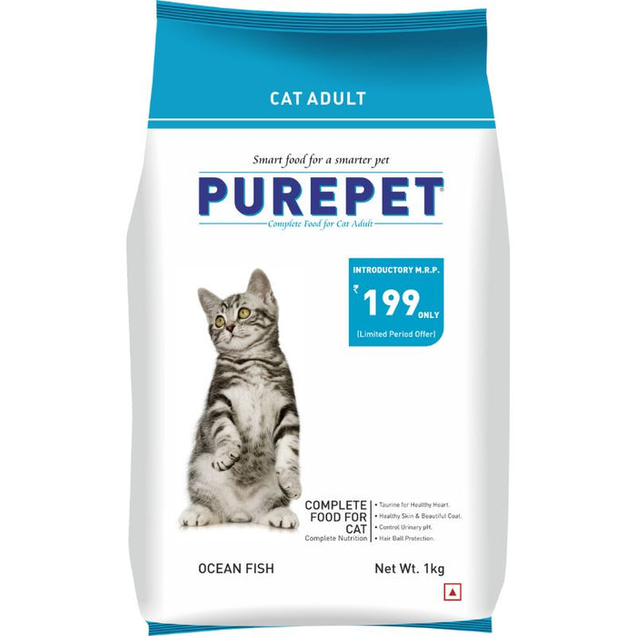 Purepet Dry Cat Food - Ocean Fish