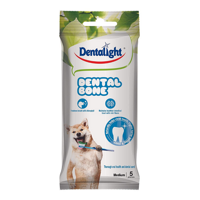 Gnawlers Dog Dental Treats - Dentalight Pure (12 pcs) - Pack of 5