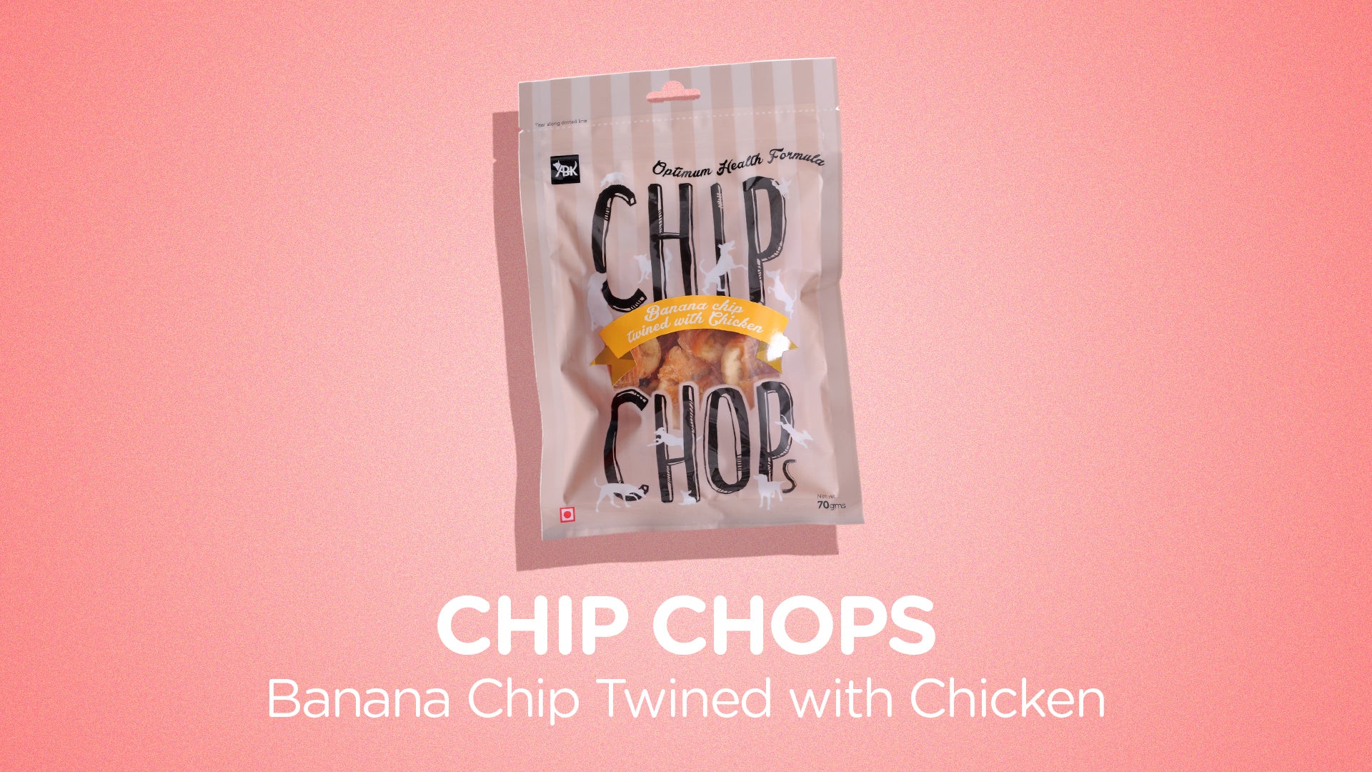 Chip Chops Dog Treats - Banana Chicken