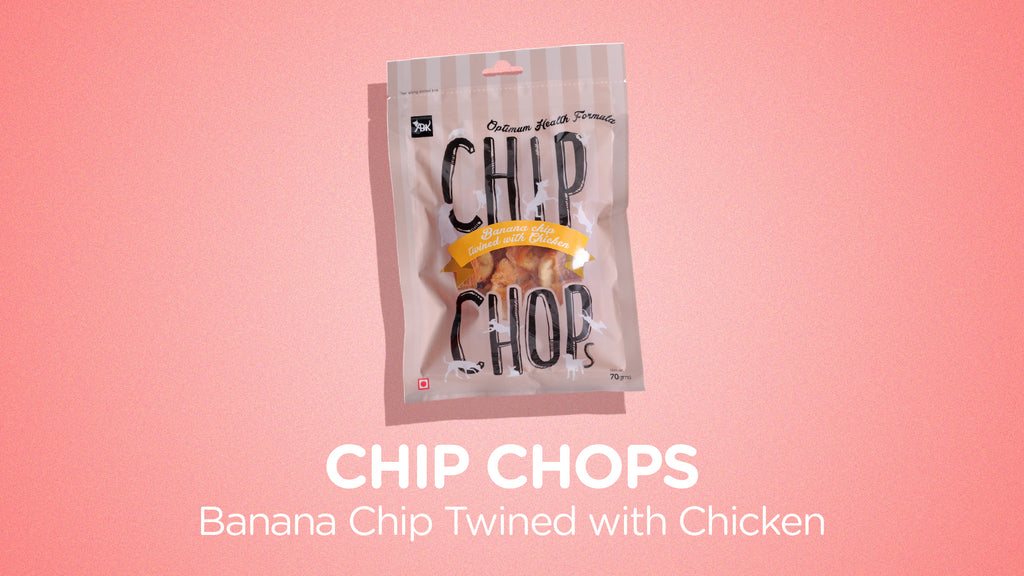Chip Chops Dog Treats - Banana Chicken