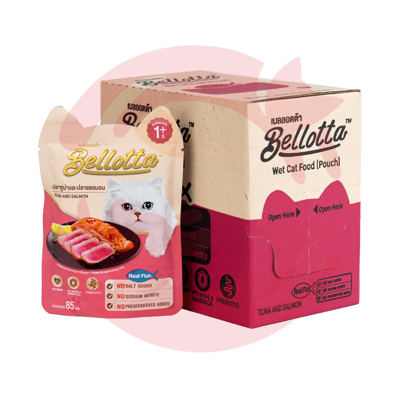Bellotta Premium Wet Cat Food - Tuna and Salmon