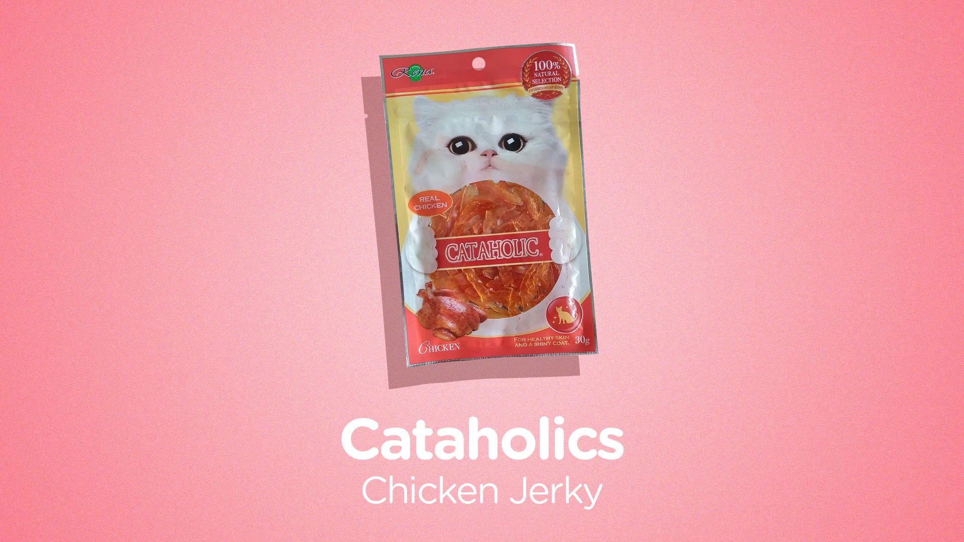 Cataholic Cat Treat - Neko Cat Soft Chicken Jerky Sliced