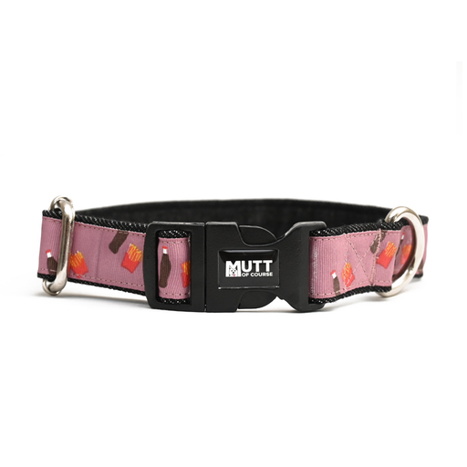 Mutt Of Course Cola & French Fries Collar